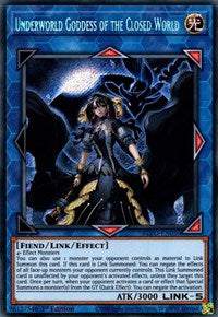 Underworld Goddess of the Closed World [BLVO-EN050] Secret Rare | Deep Dive Games St. Marys