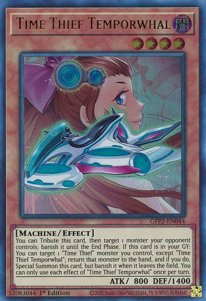 Time Thief Temporwhal [GFP2-EN044] Ultra Rare | Deep Dive Games St. Marys