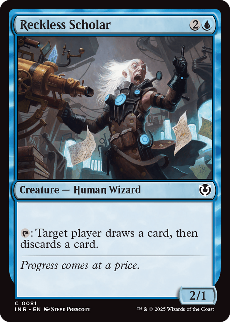 Reckless Scholar [Innistrad Remastered] | Deep Dive Games St. Marys