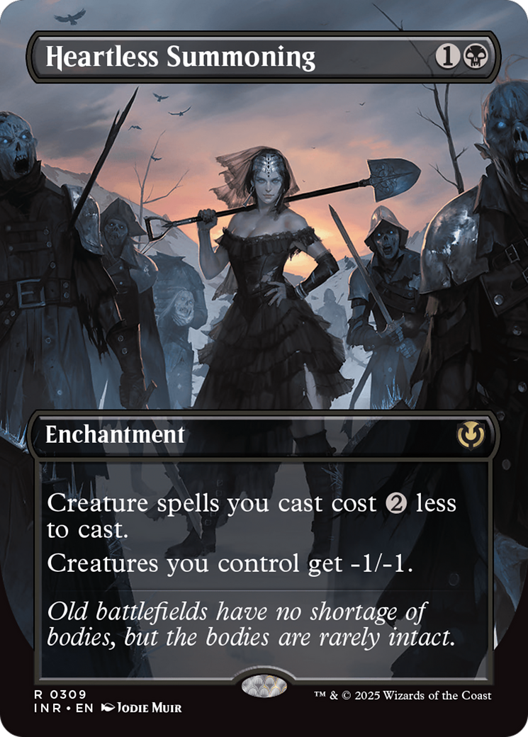 Heartless Summoning (Borderless) [Innistrad Remastered] | Deep Dive Games St. Marys