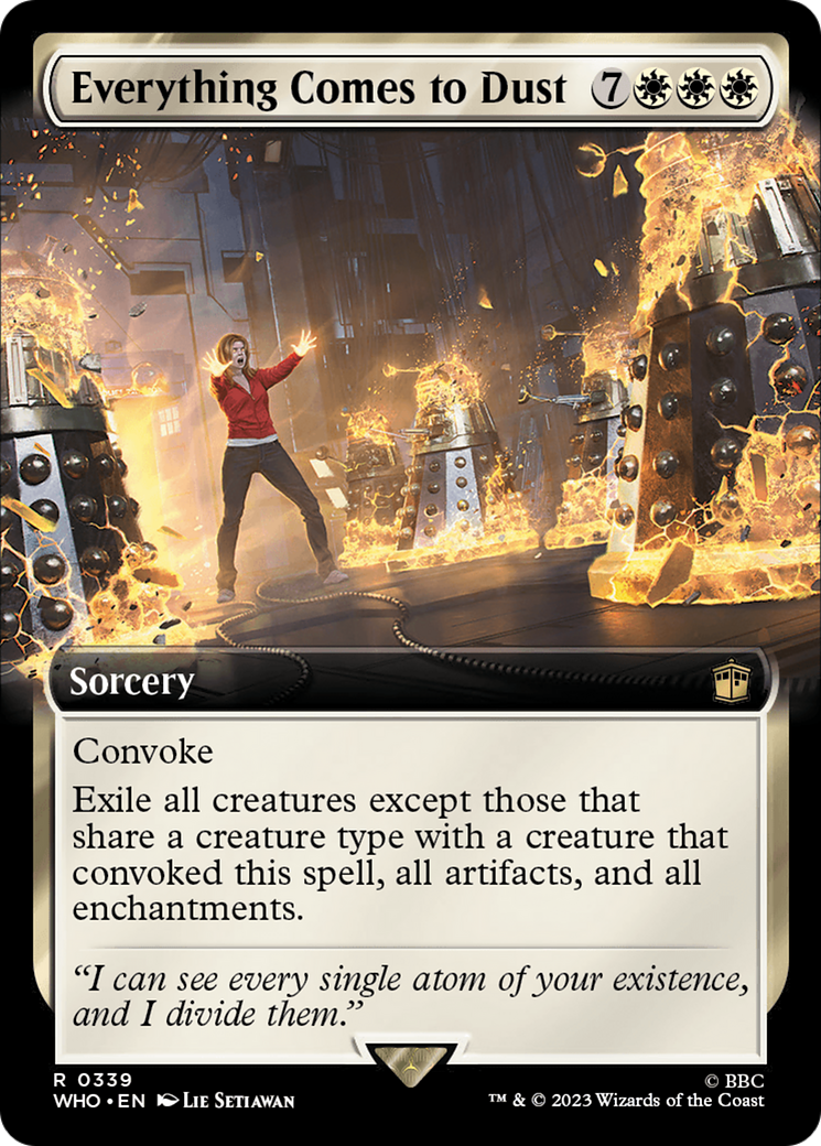 Everything Comes to Dust (Extended Art) [Doctor Who] | Deep Dive Games St. Marys