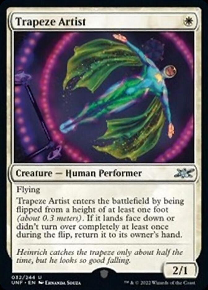 Trapeze Artist [Unfinity] | Deep Dive Games St. Marys