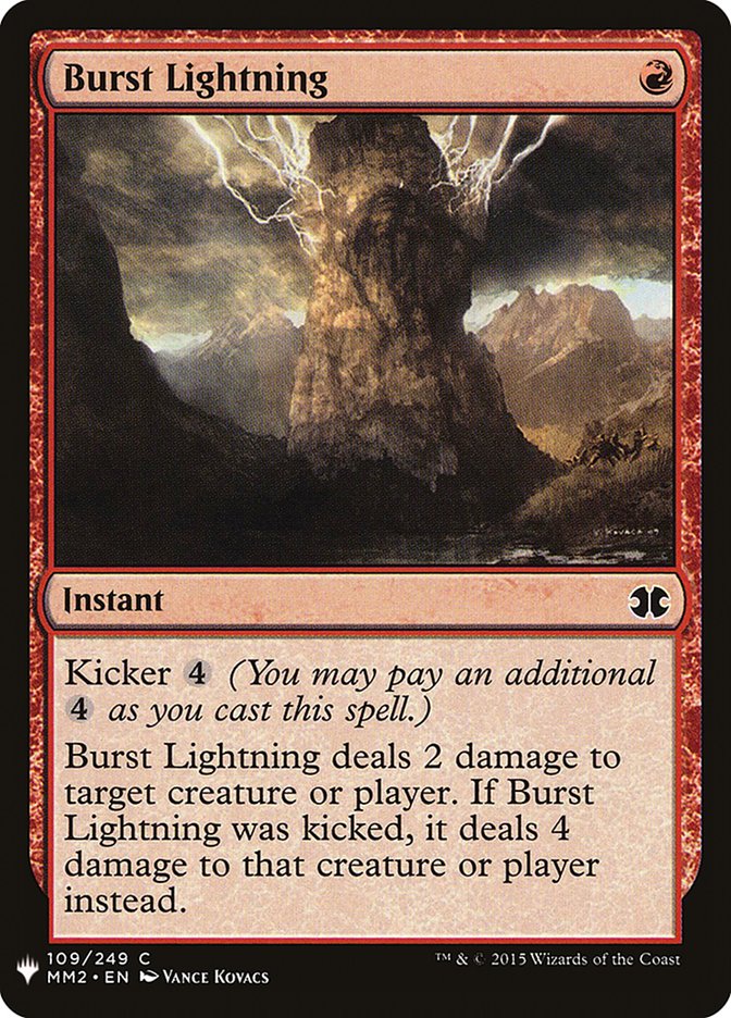 Burst Lightning [Mystery Booster] | Deep Dive Games St. Marys