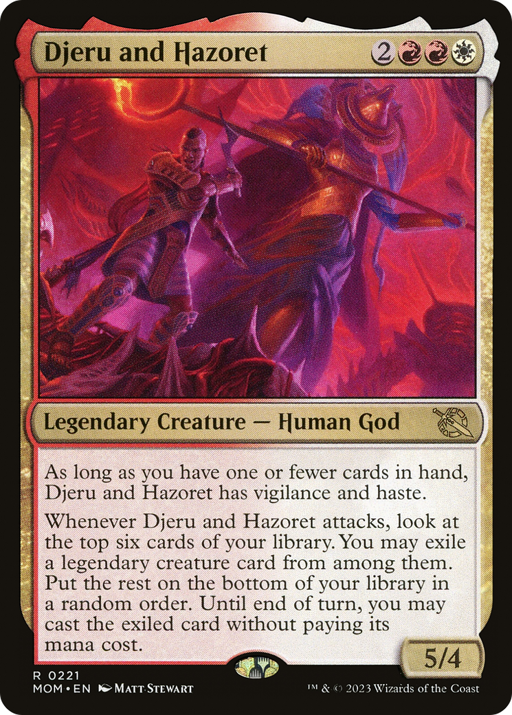Djeru and Hazoret [March of the Machine] | Deep Dive Games St. Marys