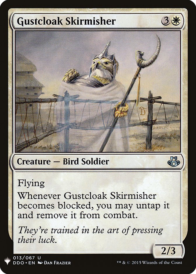 Gustcloak Skirmisher [Mystery Booster] | Deep Dive Games St. Marys