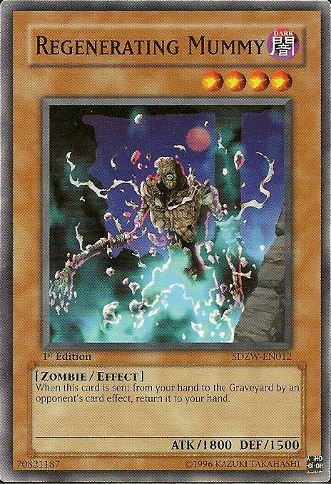 Regenerating Mummy [SDZW-EN012] Common | Deep Dive Games St. Marys