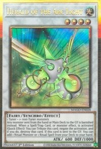 Herald of the Arc Light [MAGO-EN028] Gold Rare | Deep Dive Games St. Marys