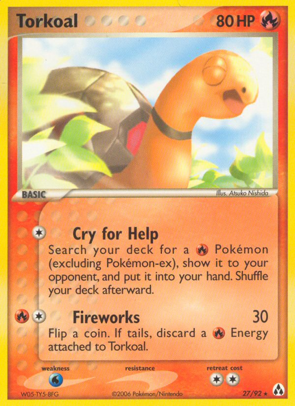 Torkoal (27/92) [EX: Legend Maker] | Deep Dive Games St. Marys