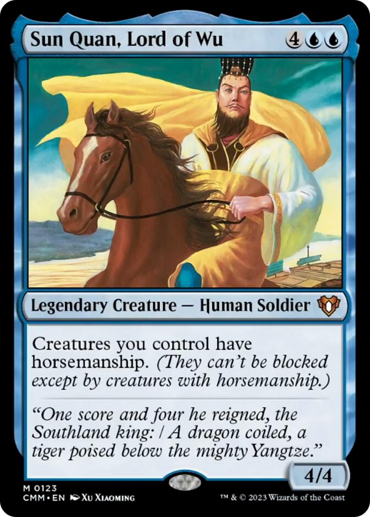Sun Quan, Lord of Wu [Commander Masters] | Deep Dive Games St. Marys