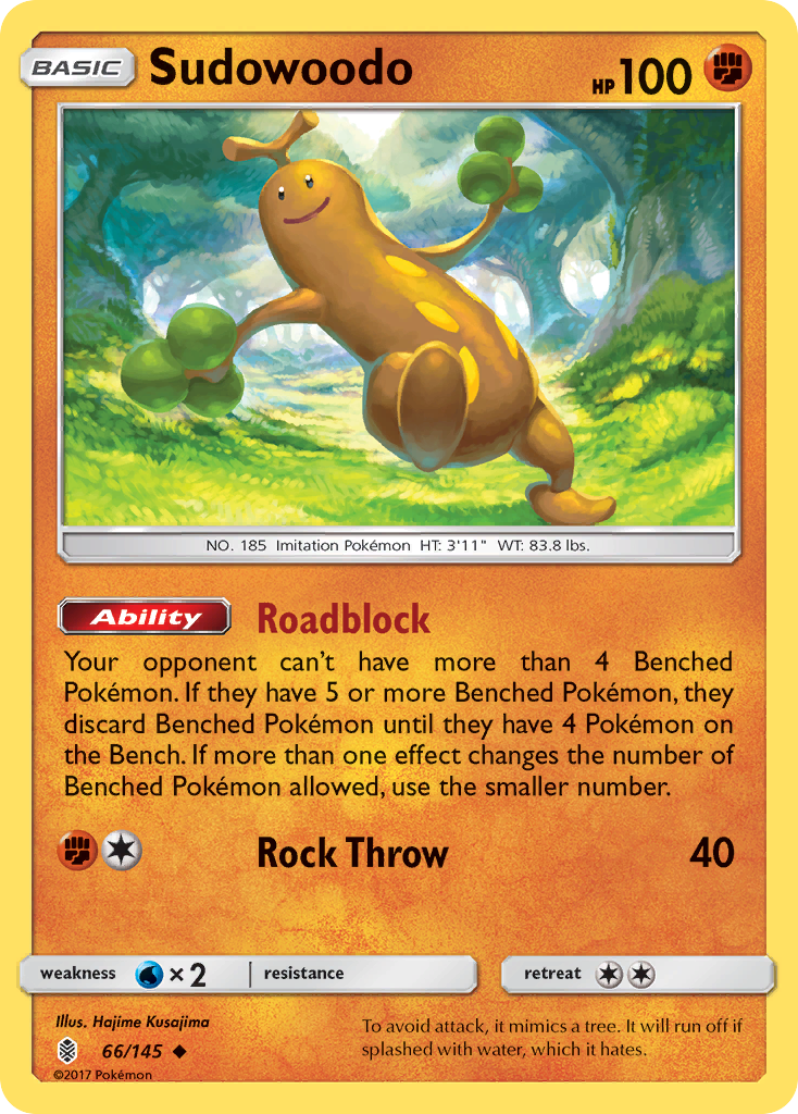 Sudowoodo (66/145) [Sun & Moon: Guardians Rising] | Deep Dive Games St. Marys