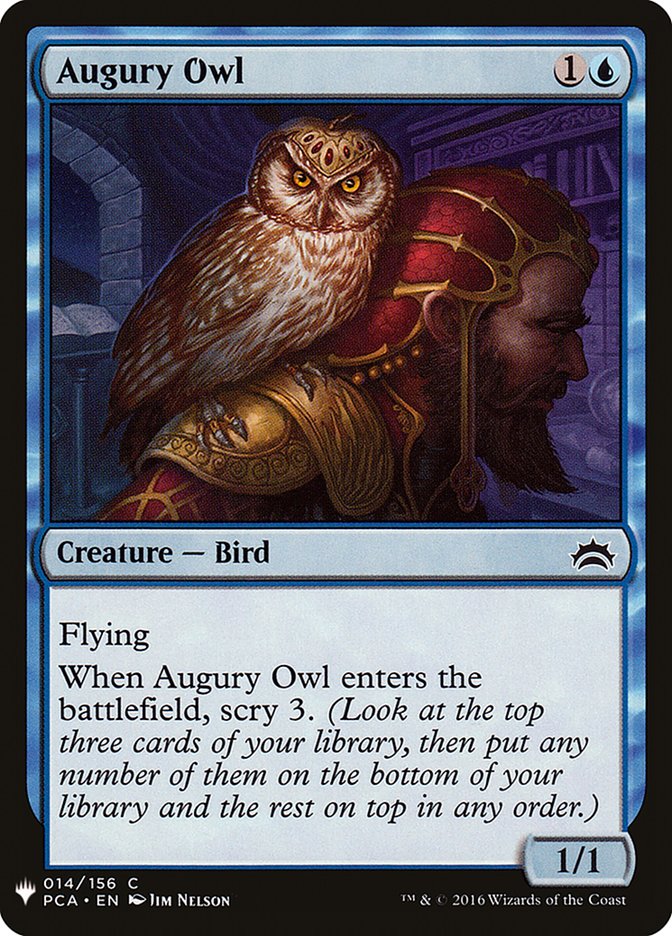 Augury Owl [Mystery Booster] | Deep Dive Games St. Marys