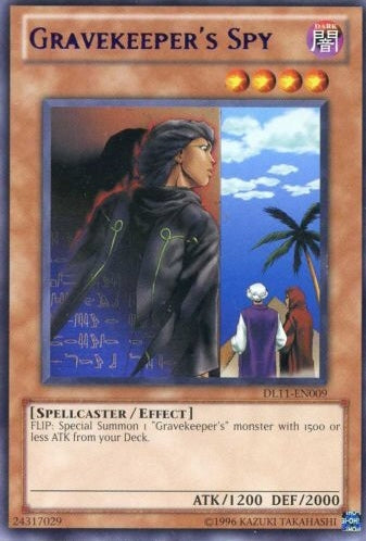 Gravekeeper's Spy (Purple) [DL11-EN009] Rare | Deep Dive Games St. Marys