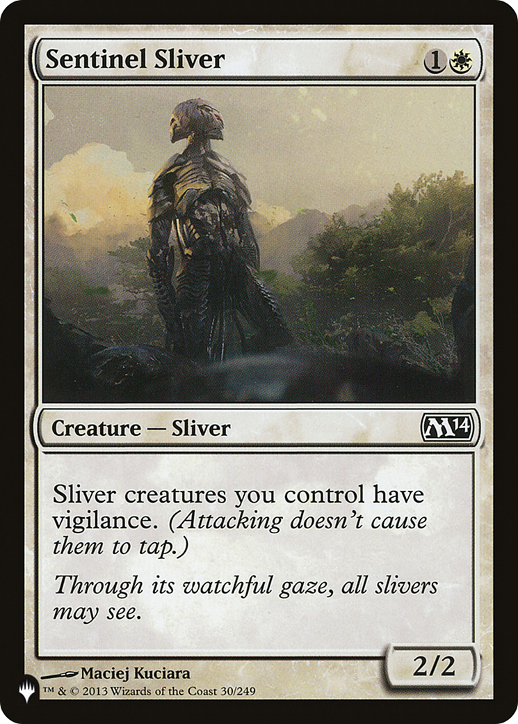 Sentinel Sliver [The List] | Deep Dive Games St. Marys