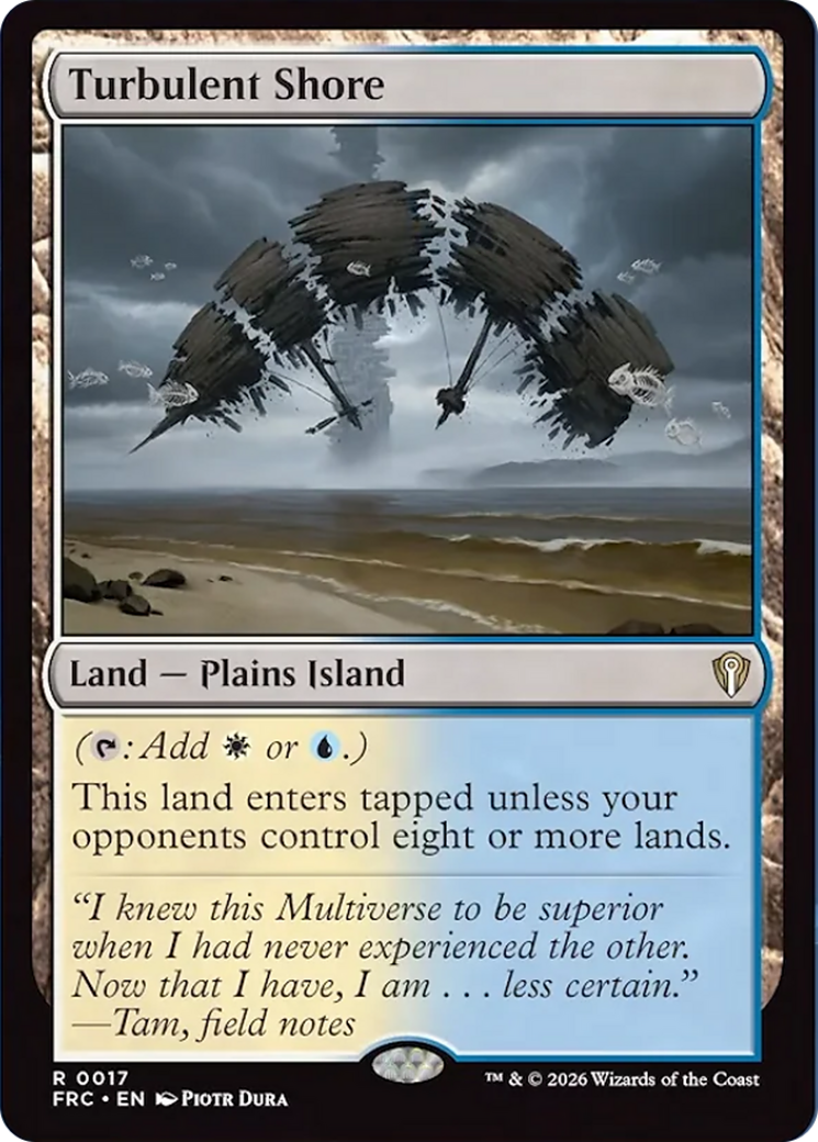 Turbulent Shore [Reality Fracture Commander] | Deep Dive Games St. Marys
