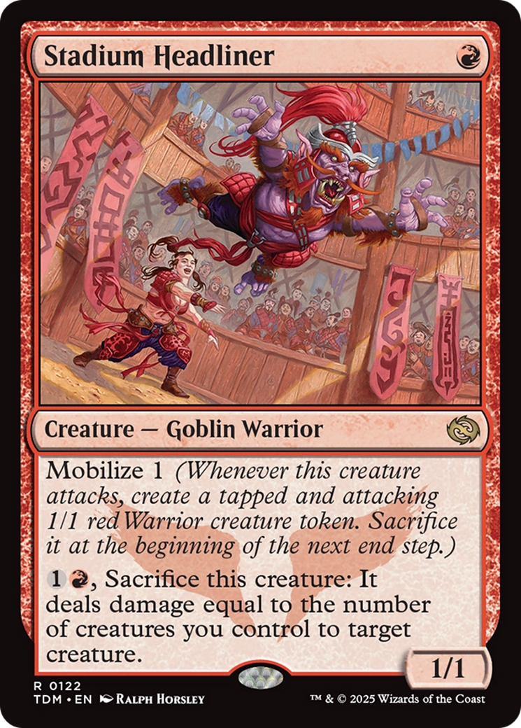 Stadium Headliner [Tarkir: Dragonstorm] | Deep Dive Games St. Marys