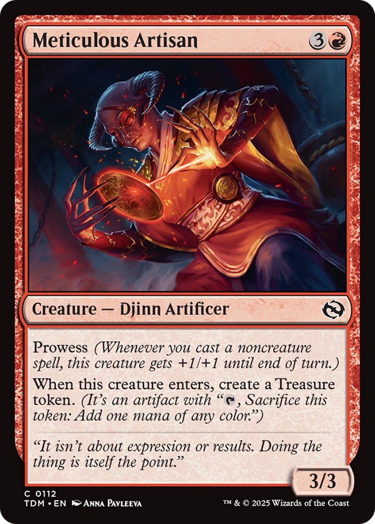 Meticulous Artisan [Tarkir: Dragonstorm] | Deep Dive Games St. Marys