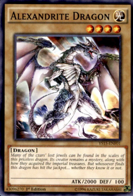 Alexandrite Dragon [YS15-ENF01] Common | Deep Dive Games St. Marys