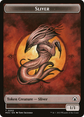 Saproling // Sliver Double-Sided Token [The List] | Deep Dive Games St. Marys