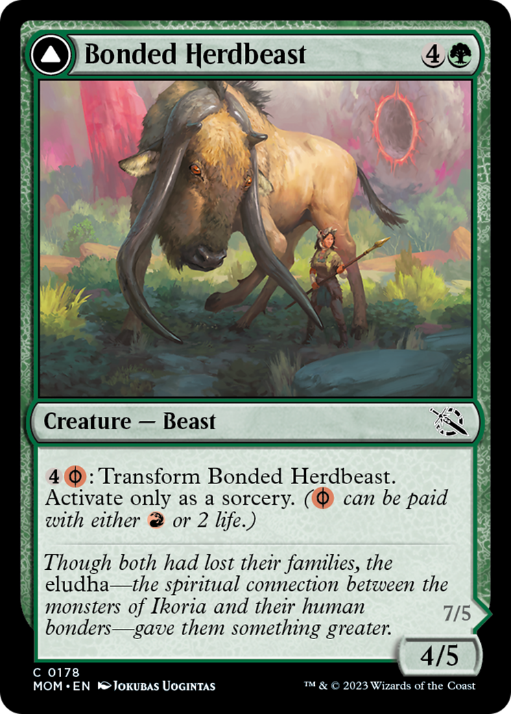 Bonded Herdbeast // Plated Kilnbeast [March of the Machine] | Deep Dive Games St. Marys
