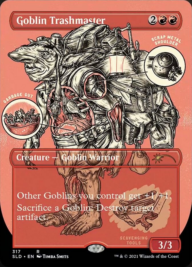 Goblin Trashmaster (Borderless) [Secret Lair Drop Series] | Deep Dive Games St. Marys