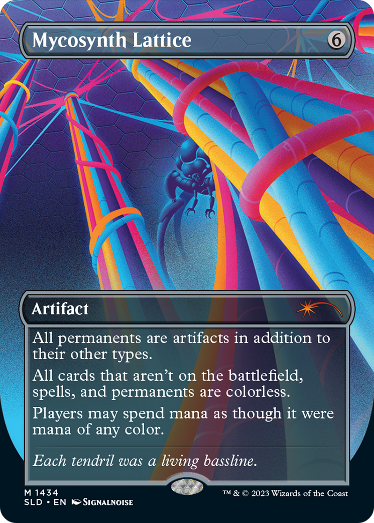 Mycosynth Lattice (Rainbow Foil) [Secret Lair Drop Series] | Deep Dive Games St. Marys