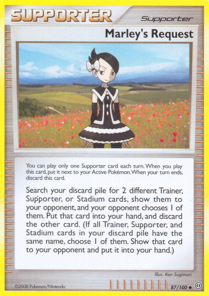 Marley's Request (87/100) [Diamond & Pearl: Stormfront] | Deep Dive Games St. Marys