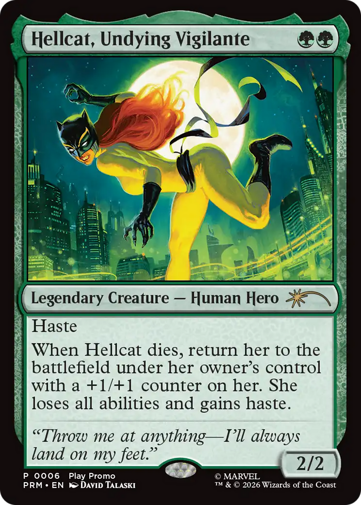 Hellcat, Undying Vigilante [Standard Showdown Promos] | Deep Dive Games St. Marys