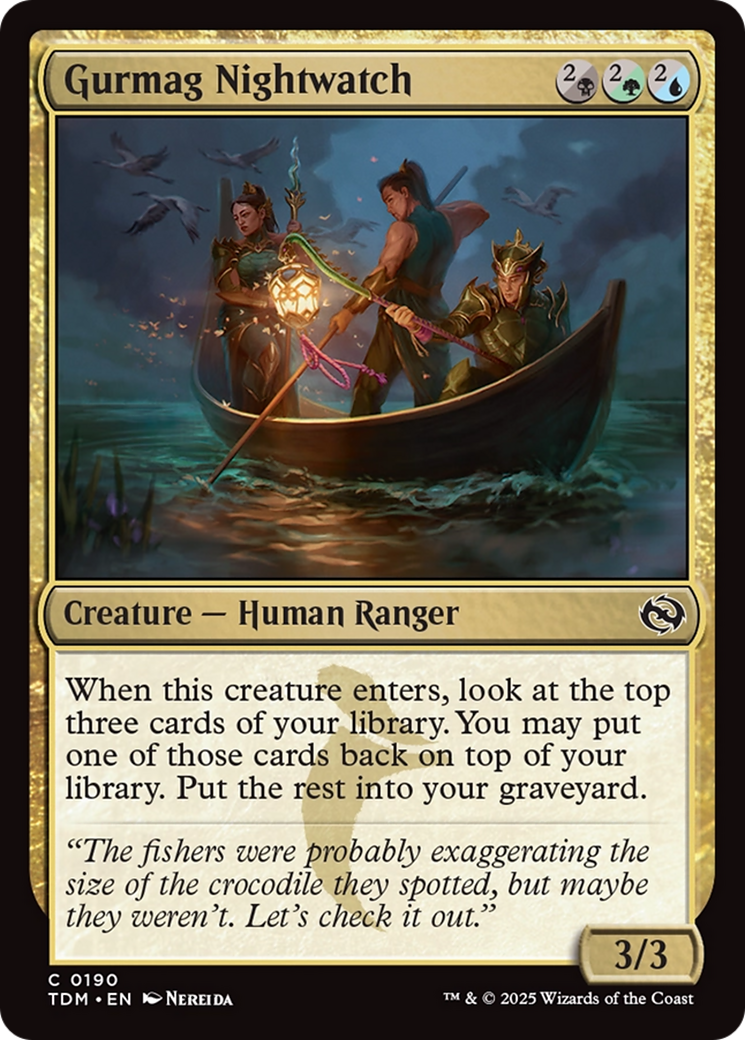Gurmag Nightwatch [Tarkir: Dragonstorm] | Deep Dive Games St. Marys