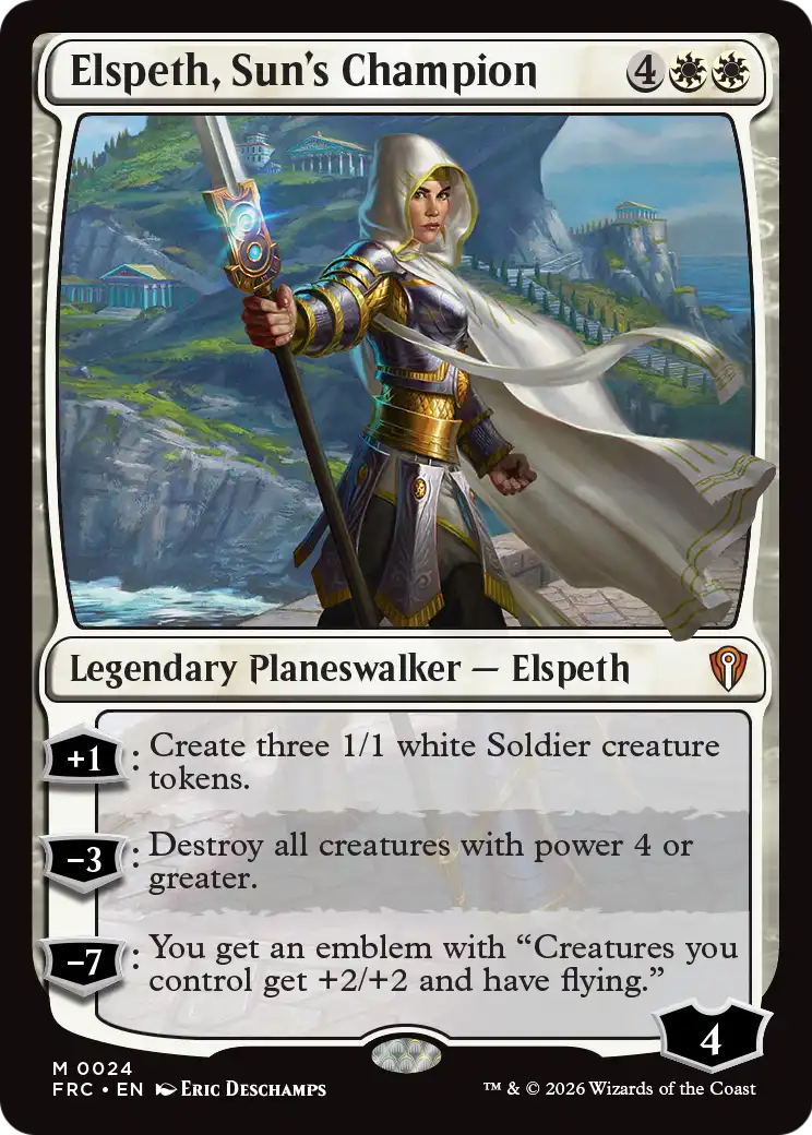 Elspeth, Sun's Champion [Reality Fracture Commander] | Deep Dive Games St. Marys