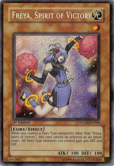 Freya, Spirit of Victory [STON-EN064] Secret Rare | Deep Dive Games St. Marys
