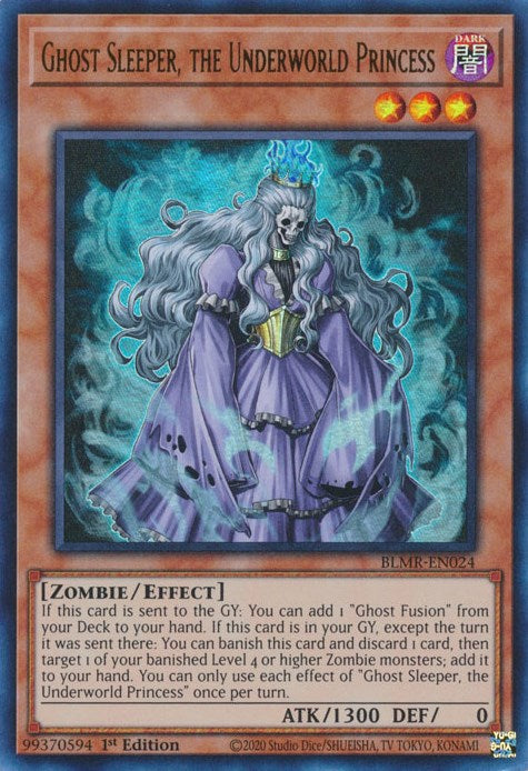 Ghost Sleeper, the Underworld Princess [BLMR-EN024] Ultra Rare | Deep Dive Games St. Marys