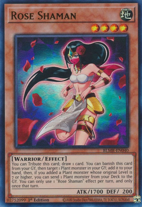 Rose Shaman [BLMR-EN040] Ultra Rare | Deep Dive Games St. Marys