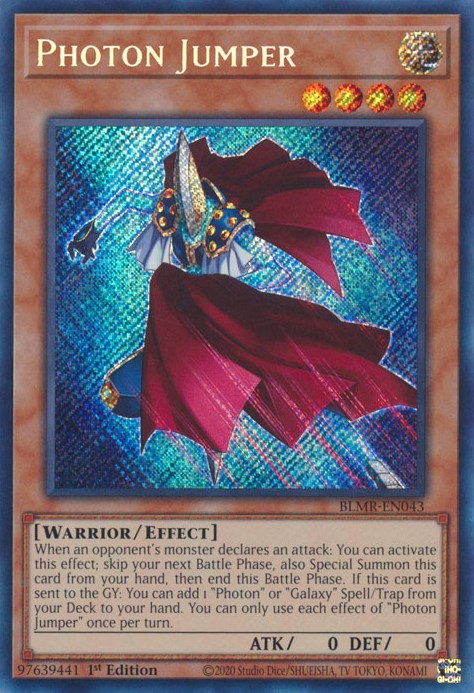 Photon Jumper [BLMR-EN043] Secret Rare | Deep Dive Games St. Marys