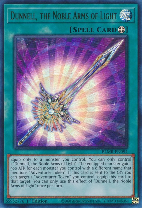 Dunnell, the Noble Arms of Light [BLMR-EN094] Ultra Rare | Deep Dive Games St. Marys