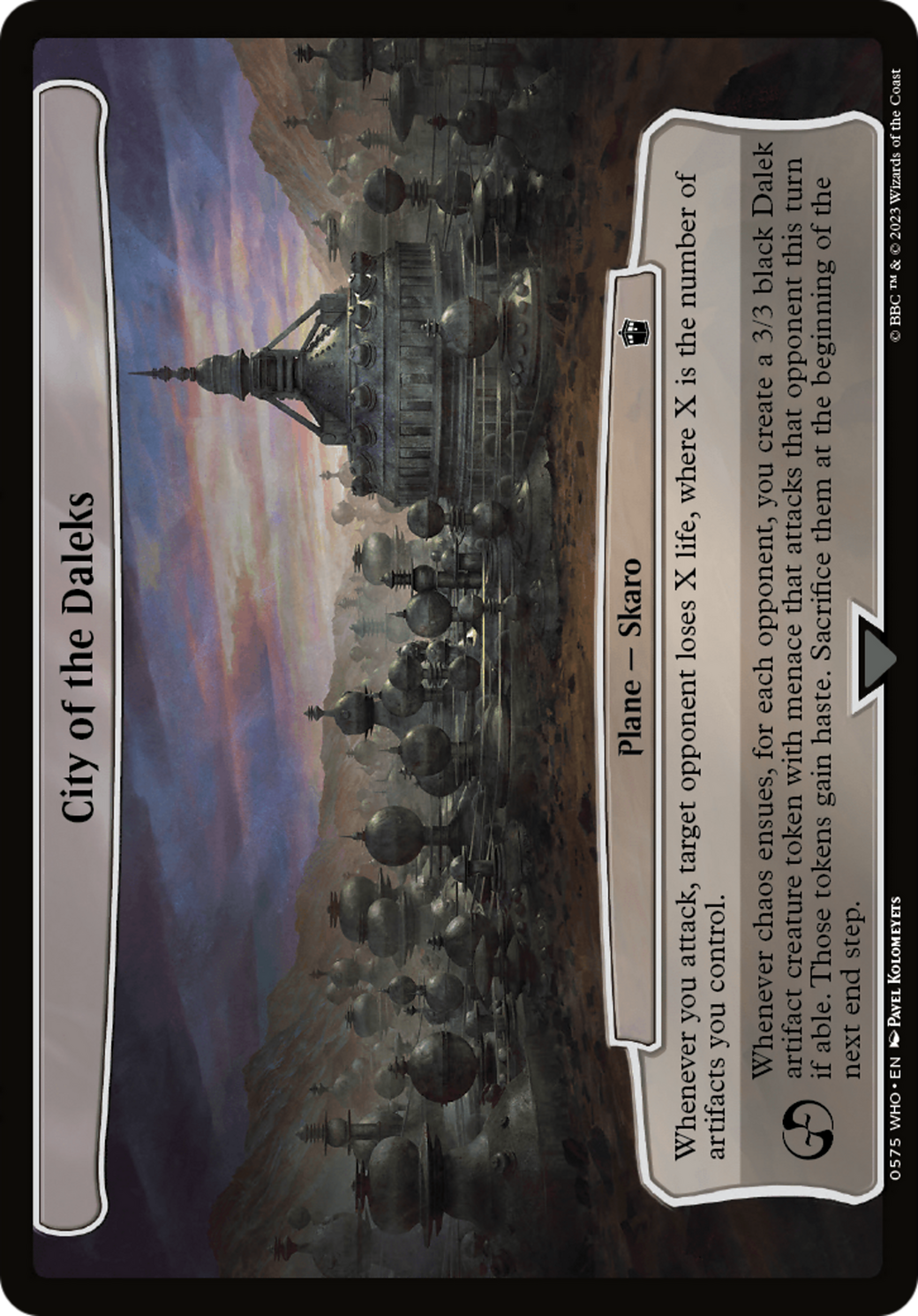 City of the Daleks [Doctor Who] | Deep Dive Games St. Marys