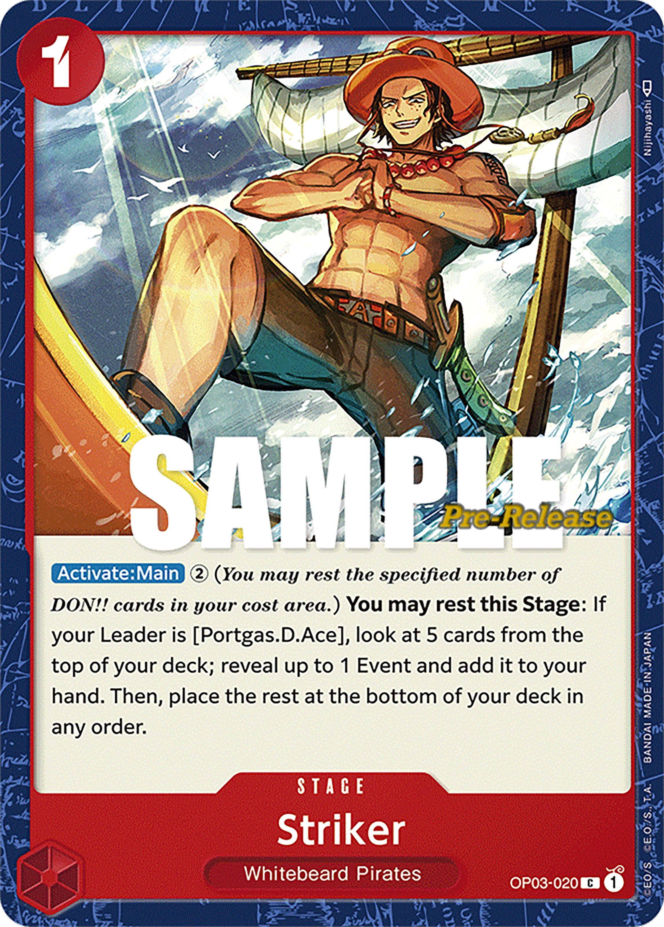 Striker [Pillars of Strength Pre-Release Cards] | Deep Dive Games St. Marys