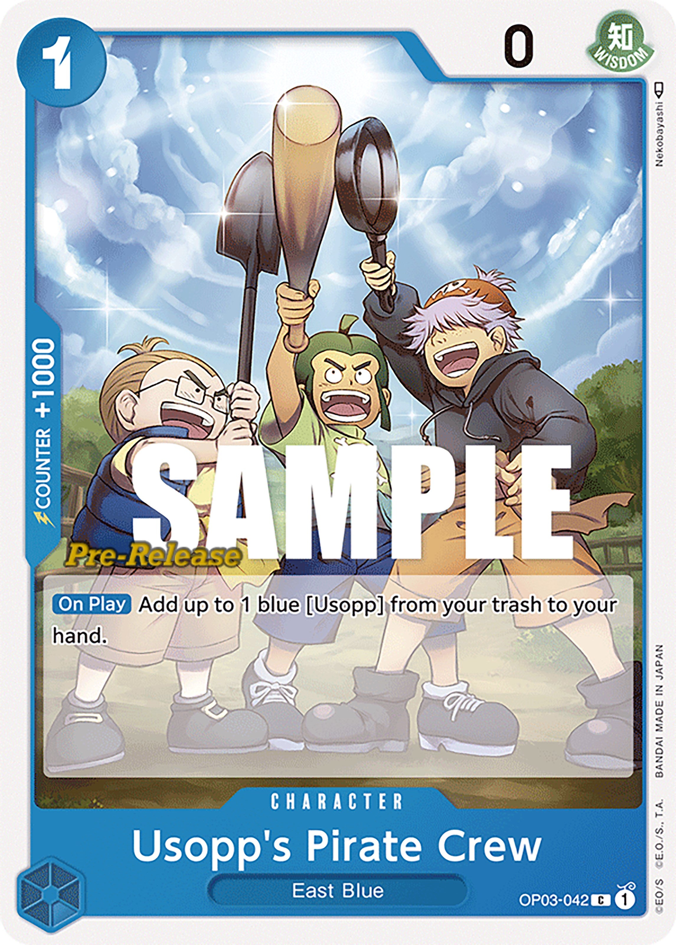 Usopp's Pirate Crew [Pillars of Strength Pre-Release Cards] | Deep Dive Games St. Marys