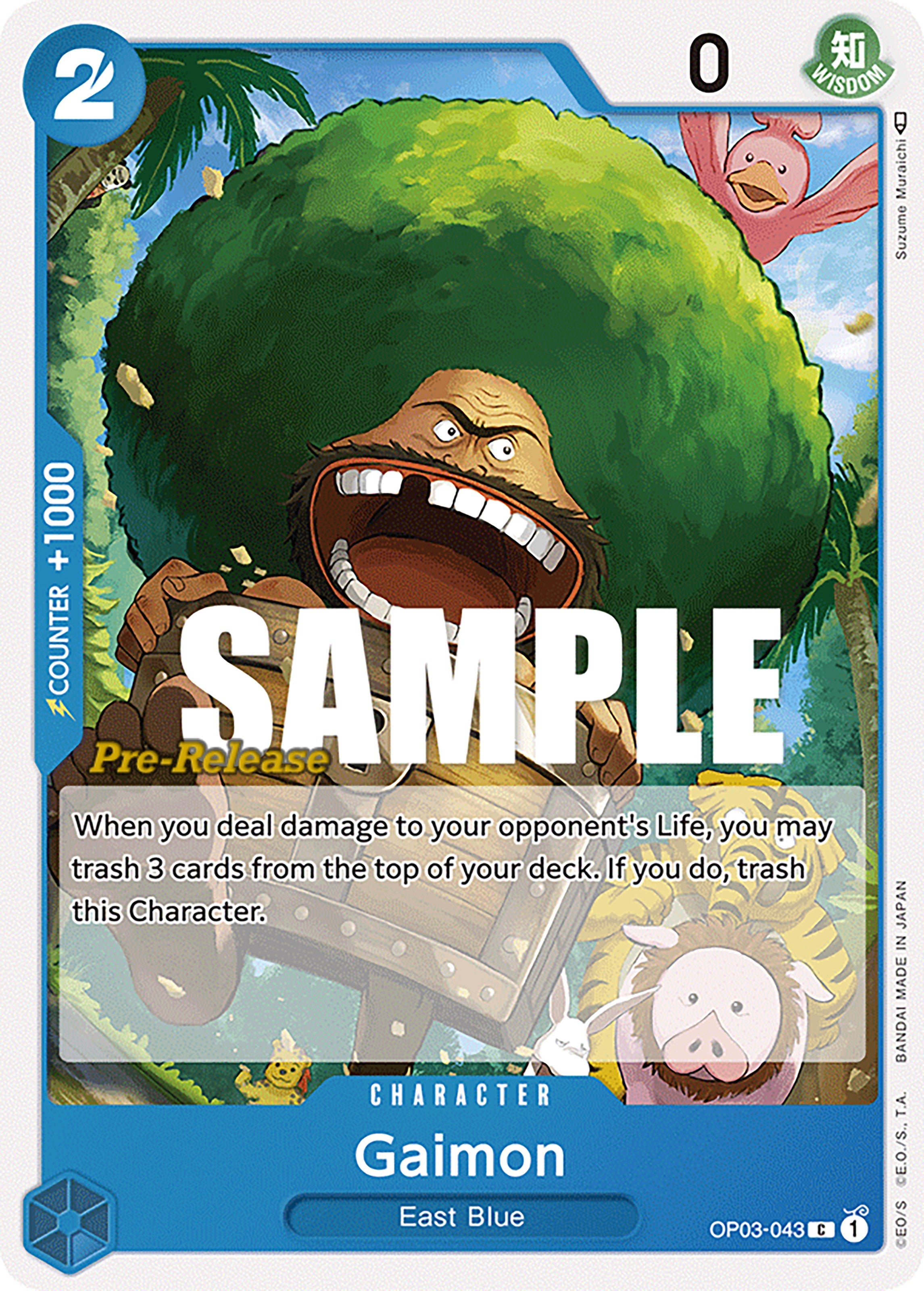 Gaimon [Pillars of Strength Pre-Release Cards] | Deep Dive Games St. Marys