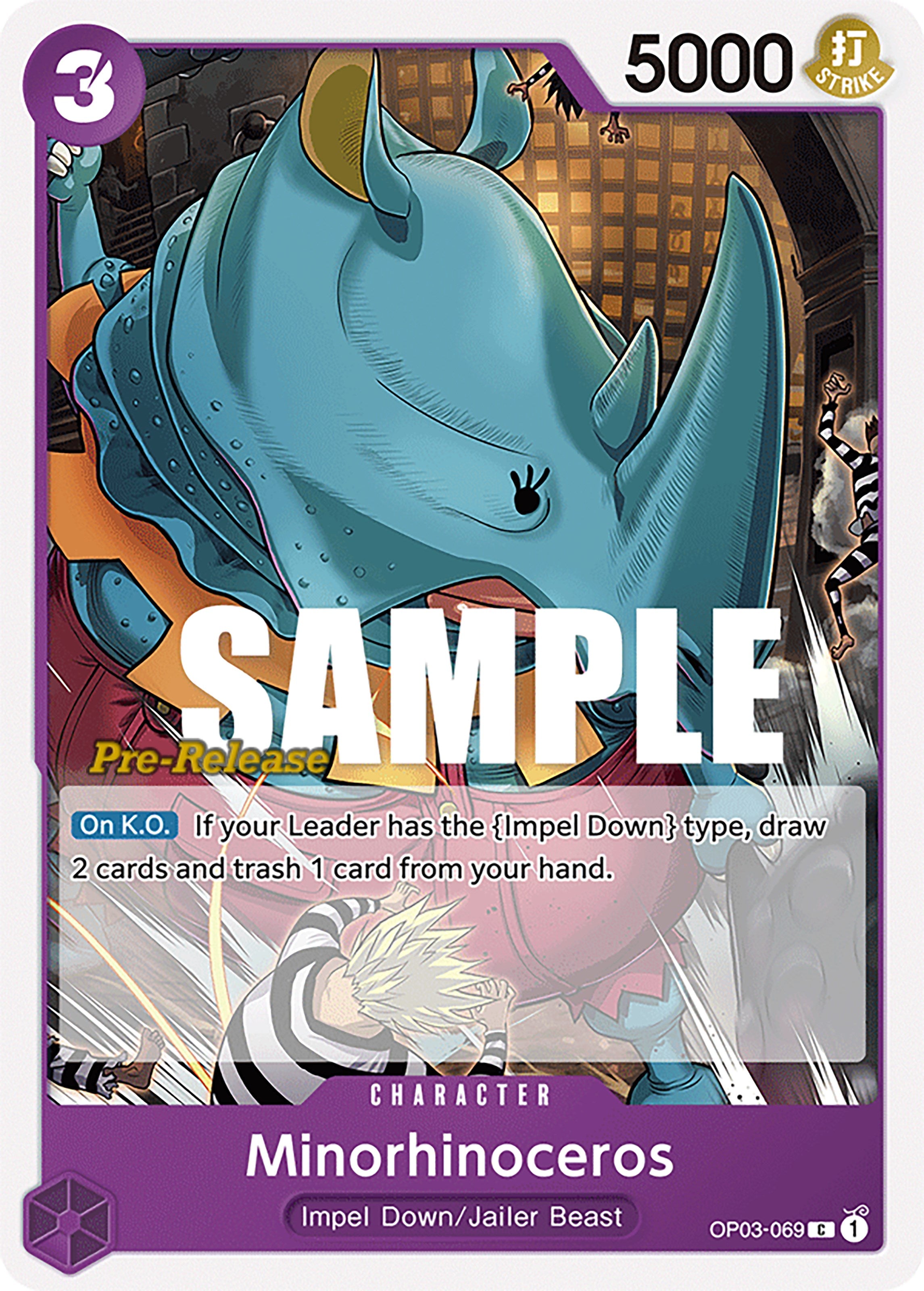 Minorhinoceros [Pillars of Strength Pre-Release Cards] | Deep Dive Games St. Marys