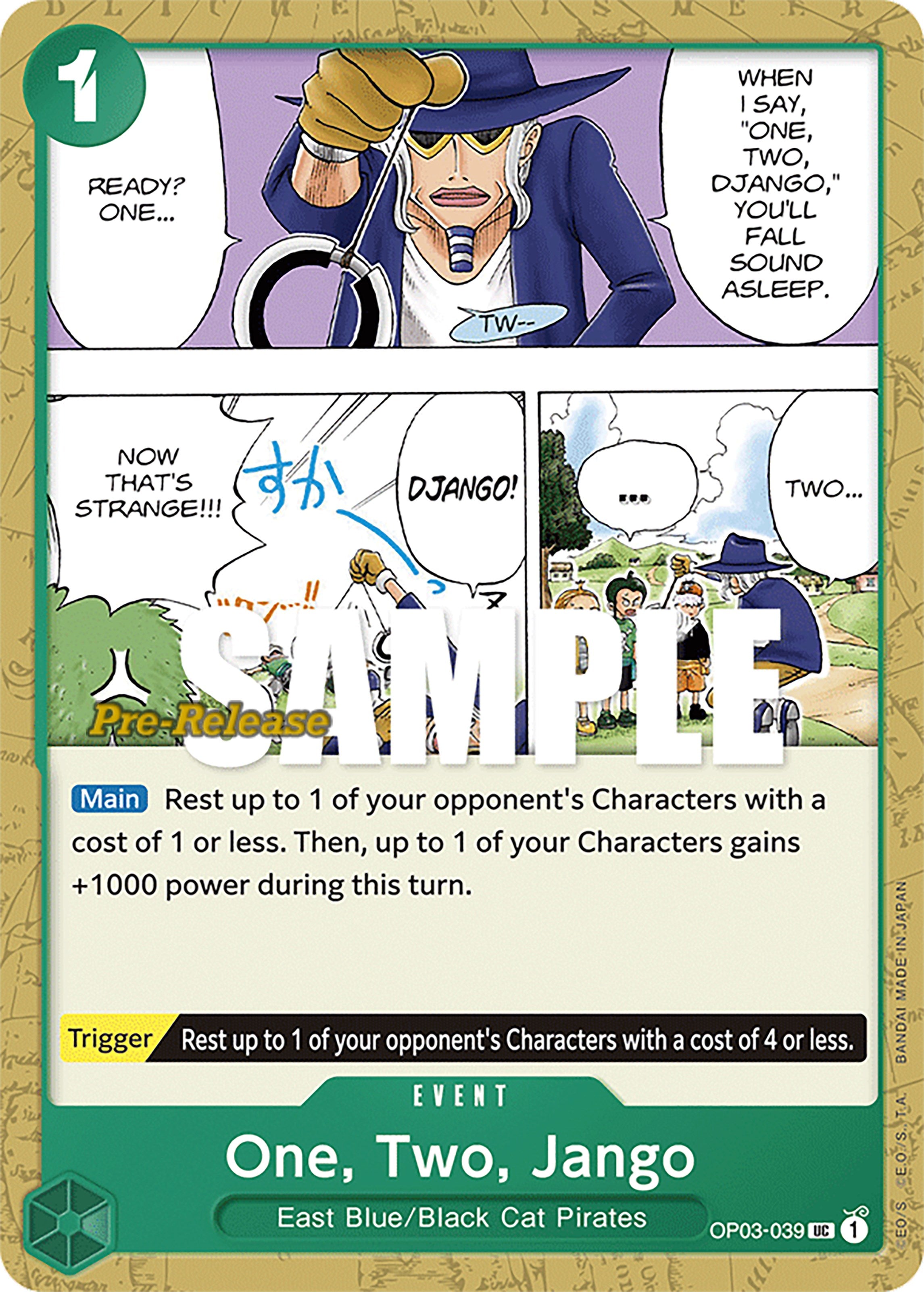 One, Two, Jango [Pillars of Strength Pre-Release Cards] | Deep Dive Games St. Marys