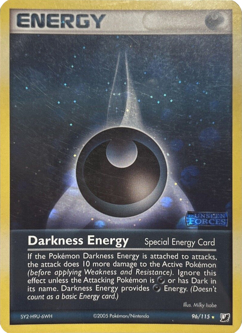 Darkness Energy (96/115) (Stamped) [EX: Unseen Forces] | Deep Dive Games St. Marys