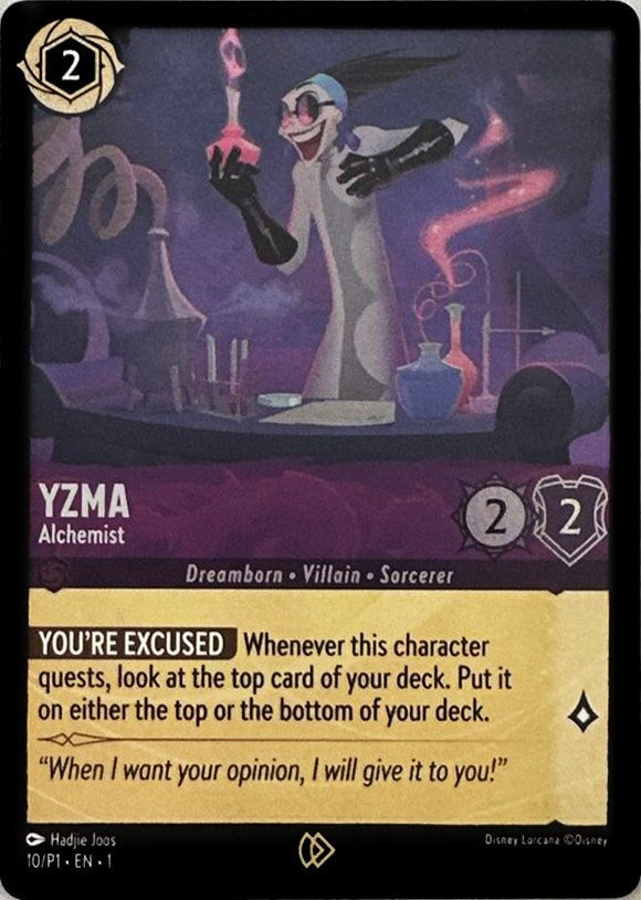 Yzma (10/P1) [Promo Cards] | Deep Dive Games St. Marys
