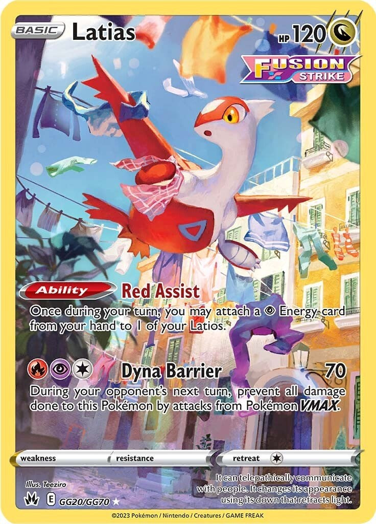 Latias (GG20/GG70) [Sword & Shield: Crown Zenith] | Deep Dive Games St. Marys