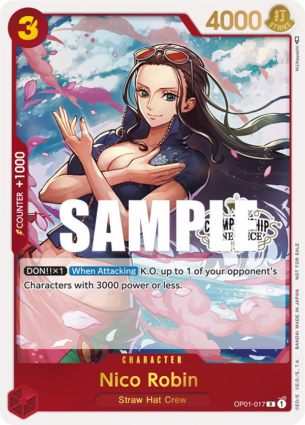 Nico Robin (Store Championship Participation Pack) [One Piece Promotion Cards] | Deep Dive Games St. Marys