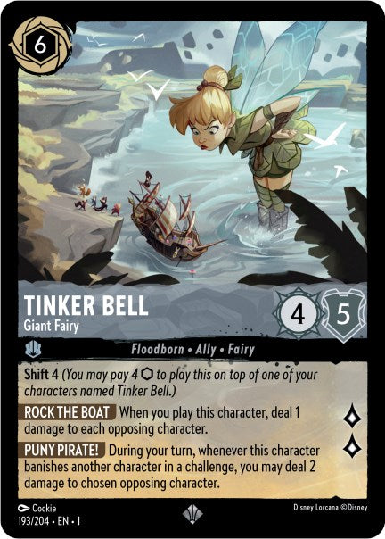 Tinker Bell - Giant Fairy (193/204) [The First Chapter] | Deep Dive Games St. Marys