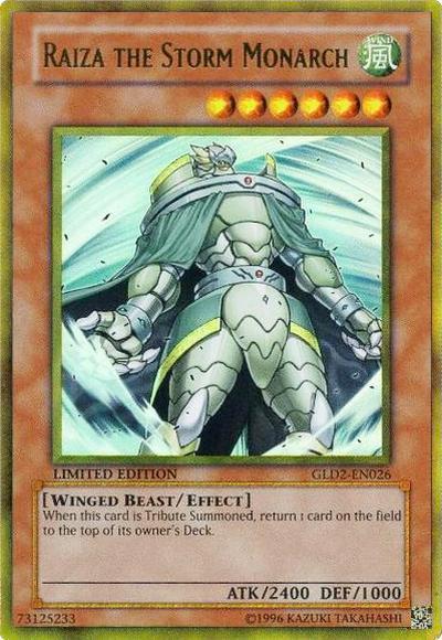 Raiza the Storm Monarch [GLD2-EN026] Ultra Rare | Deep Dive Games St. Marys