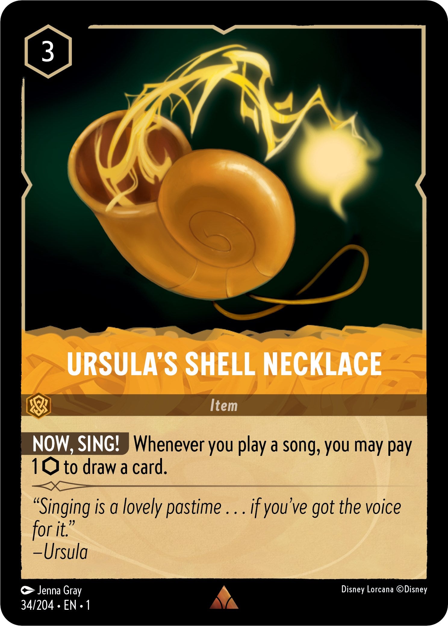 Ursula's Shell Necklace (34/204) [The First Chapter] | Deep Dive Games St. Marys