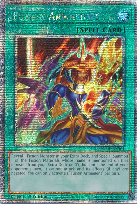 Fusion Armament [DUNE-EN061] Quarter Century Secret Rare | Deep Dive Games St. Marys