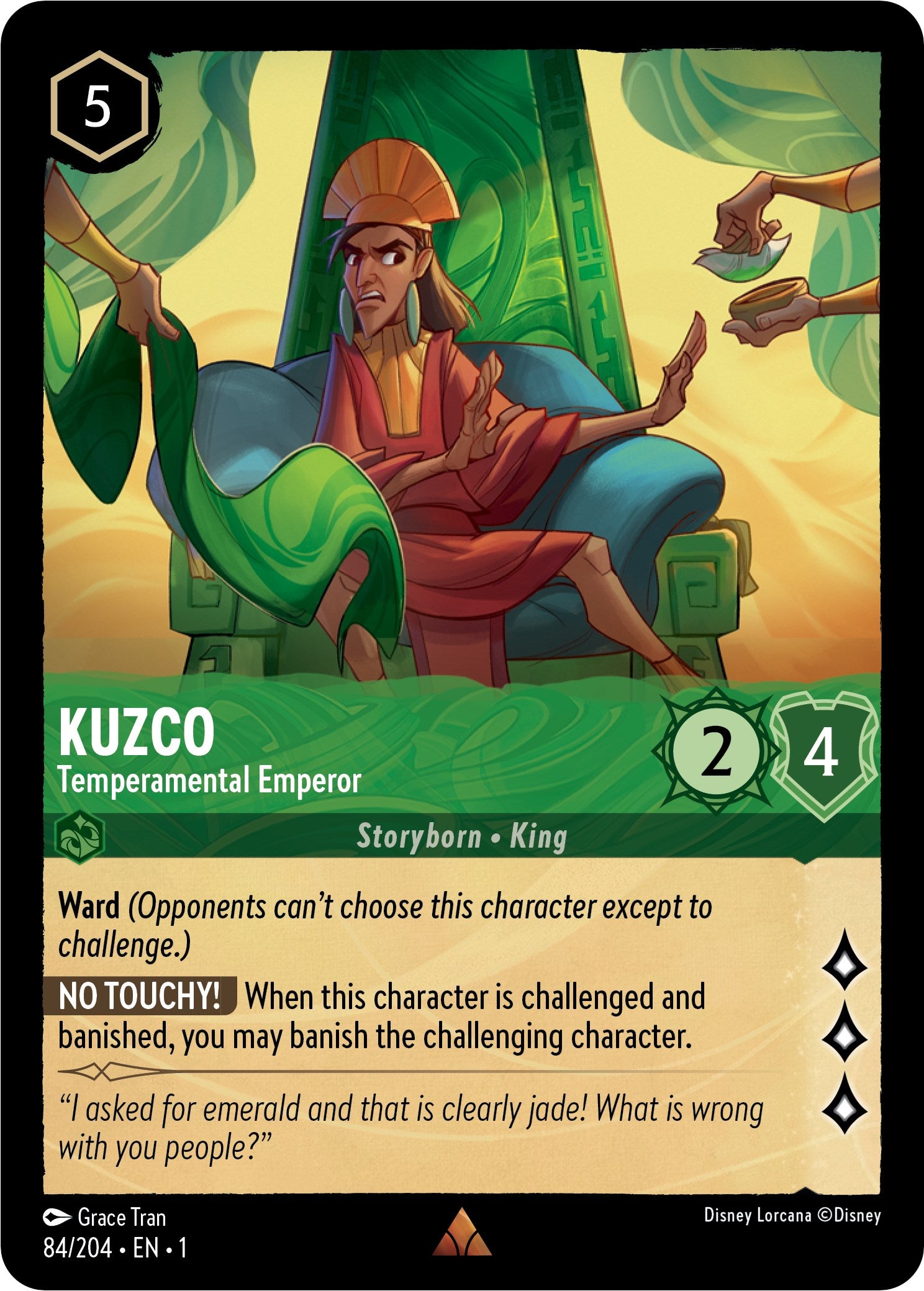 Kuzco - Temperamental Emperor (84/204) [The First Chapter] | Deep Dive Games St. Marys