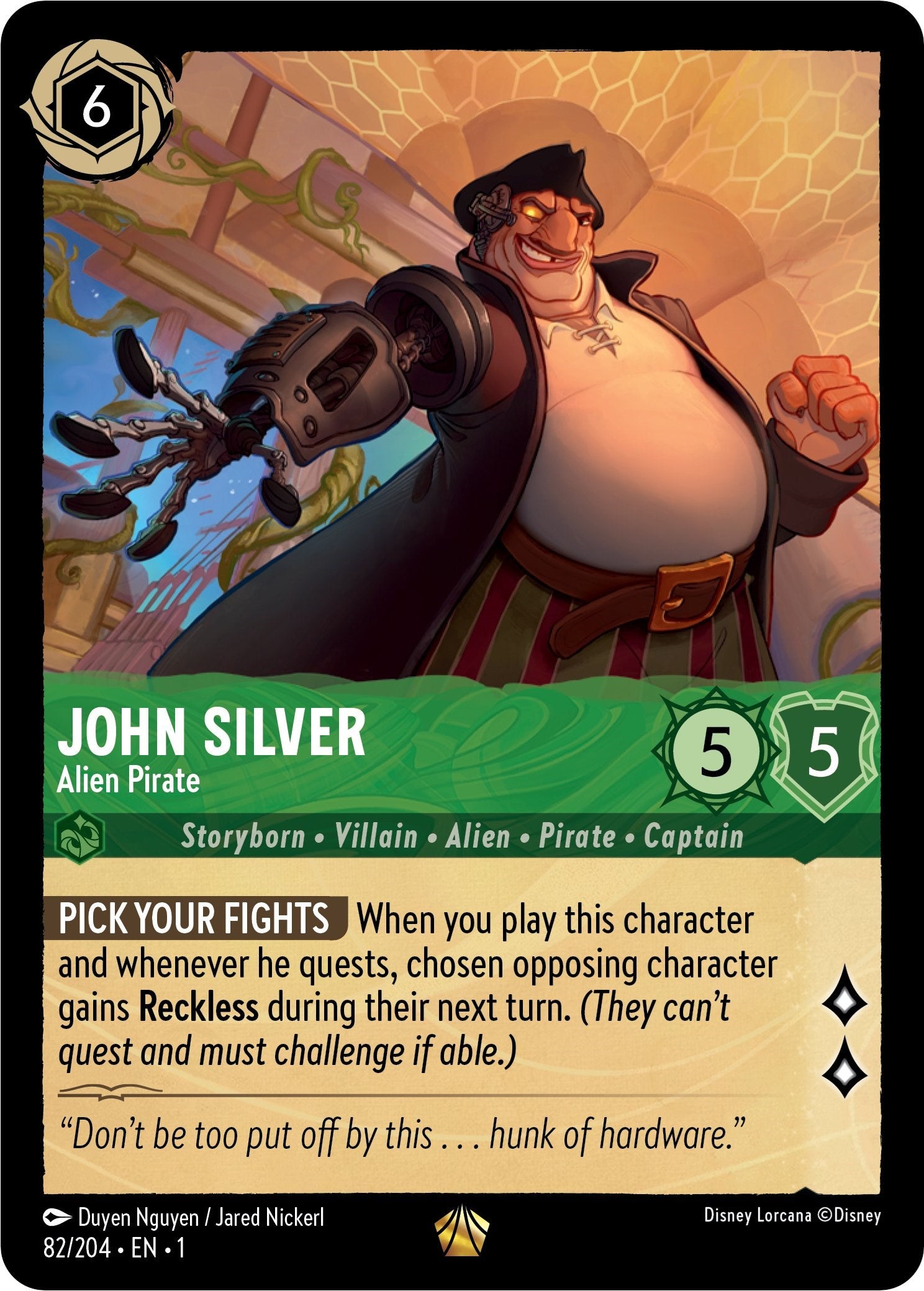 John Silver - Alien Pirate (82/204) [The First Chapter] | Deep Dive Games St. Marys